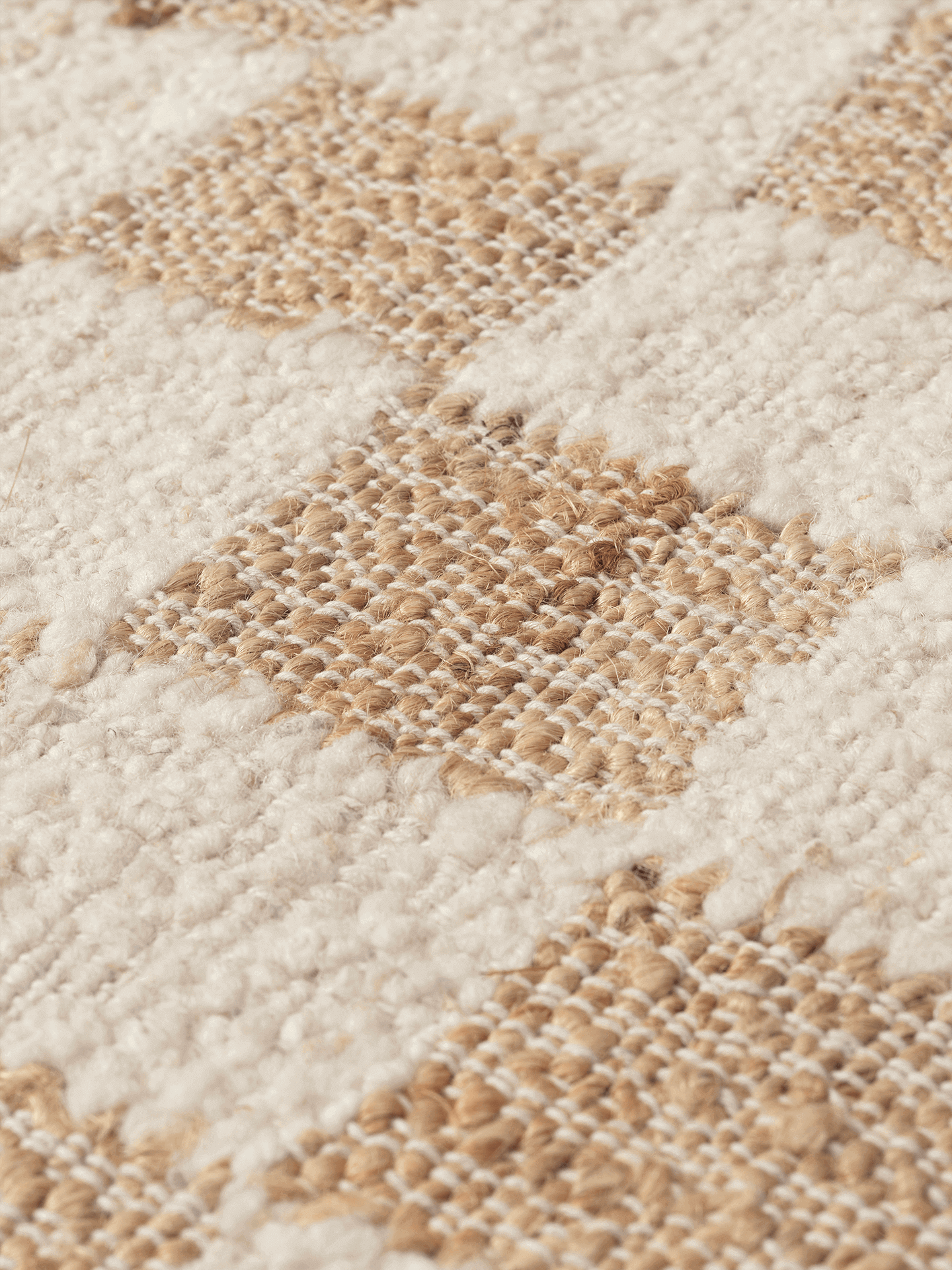 Check Wool/Jute Rug - More Options