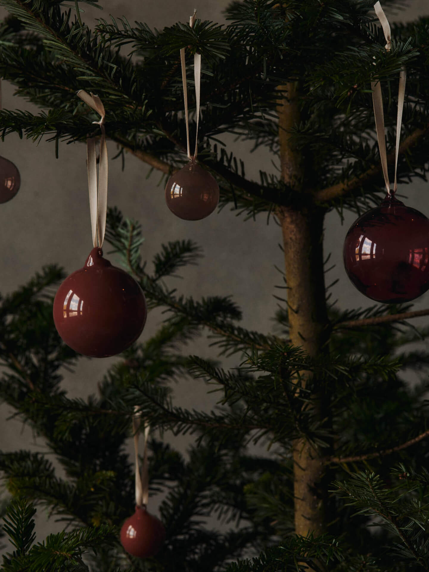 Glass Baubles Set/3 - More Options