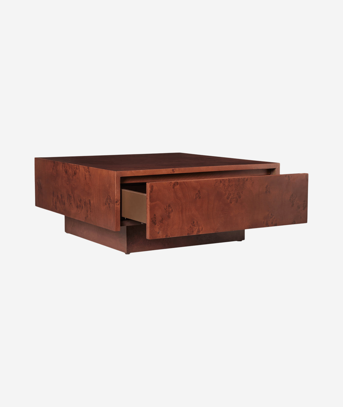 Burl Storage Coffee Table - More Options