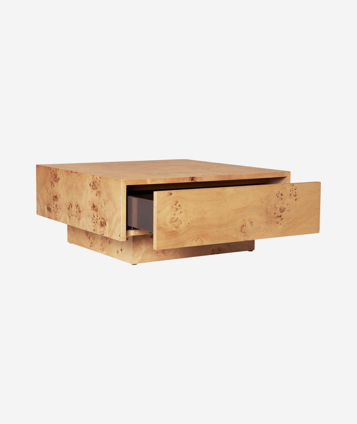 Burl Storage Coffee Table - More Options