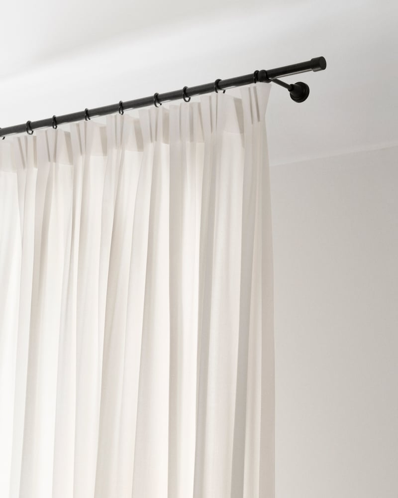 Hooks + Rings for Curtain Rods Set/16 - More Options