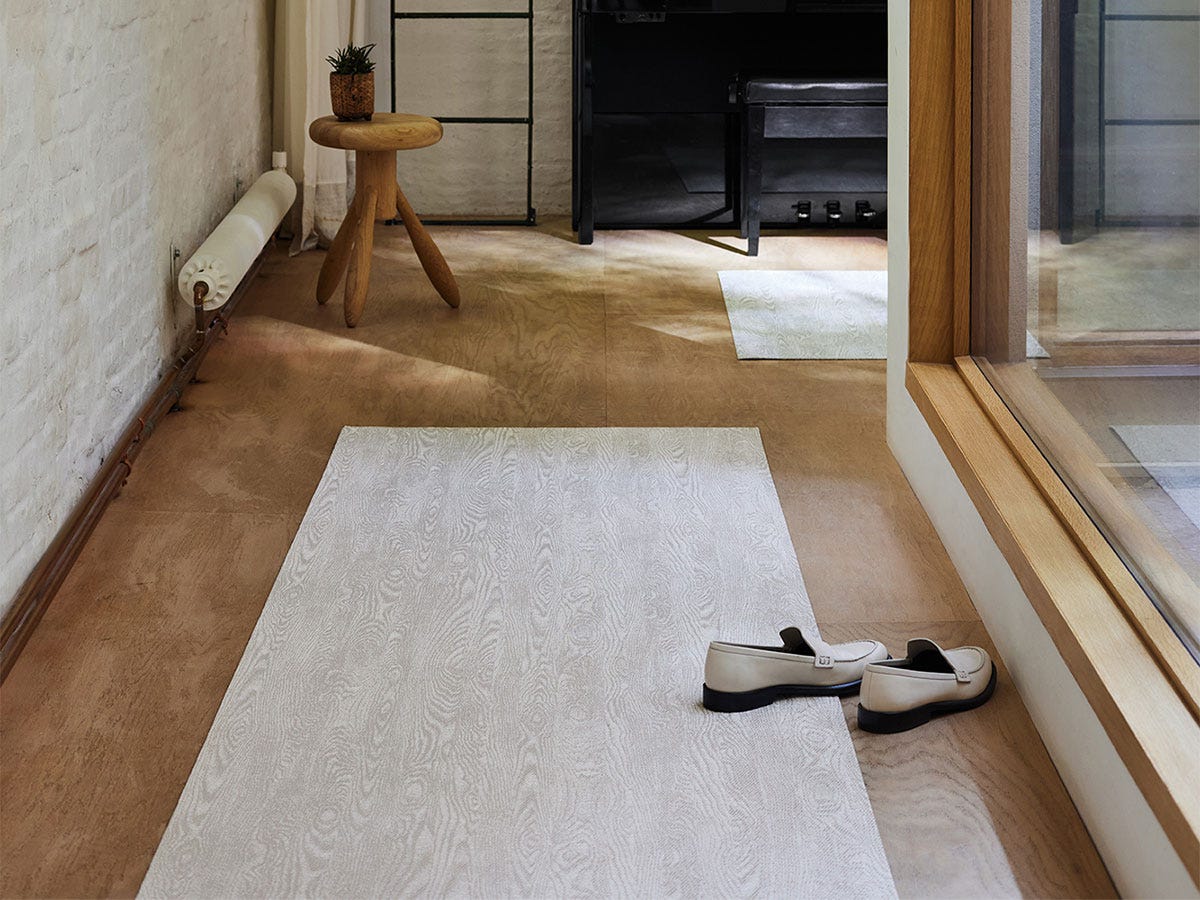 Woodgrain Woven Floor Mats - More Options