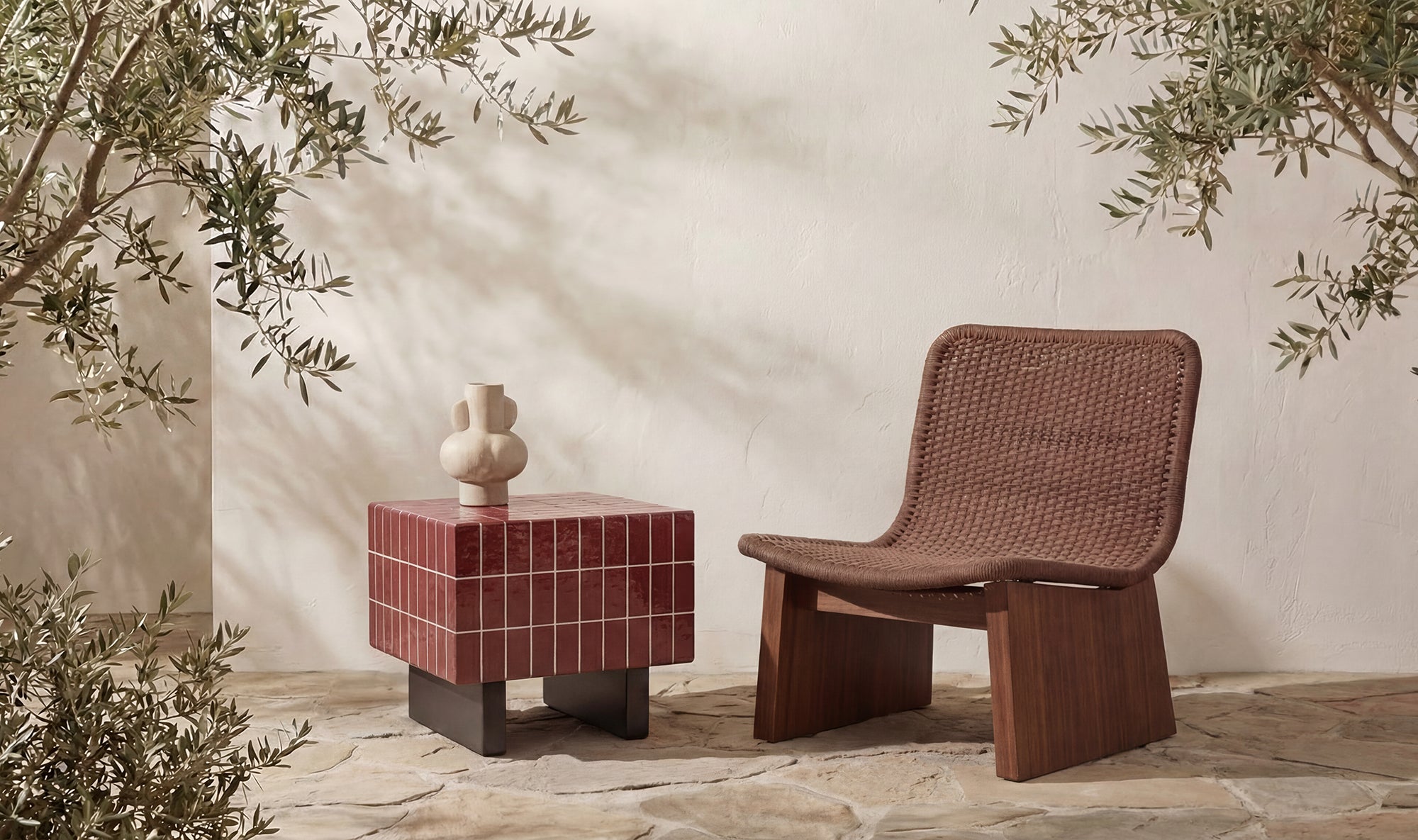 Farren Outdoor/Indoor Side Table - More Options - BEAM