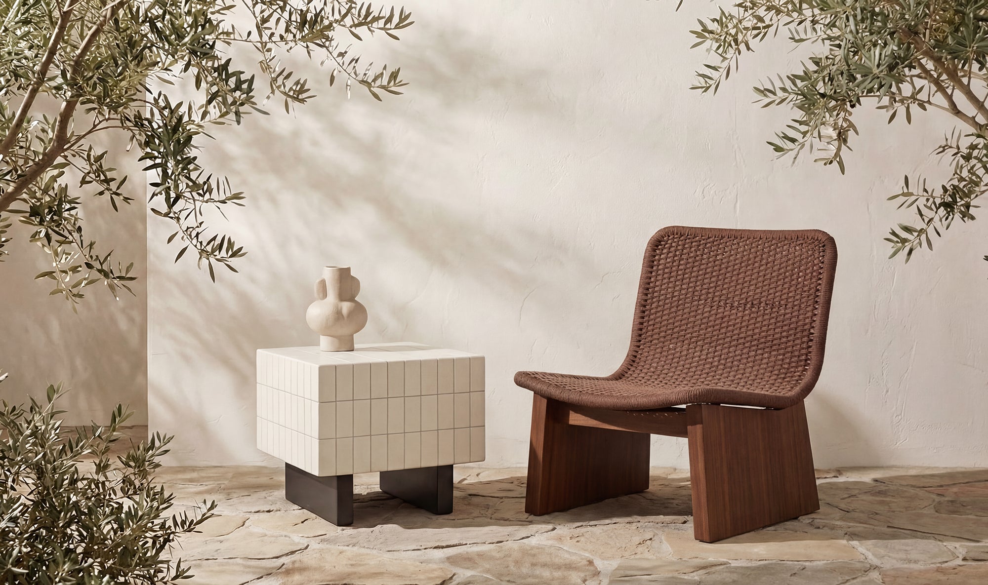 Farren Outdoor/Indoor Side Table - More Options - BEAM