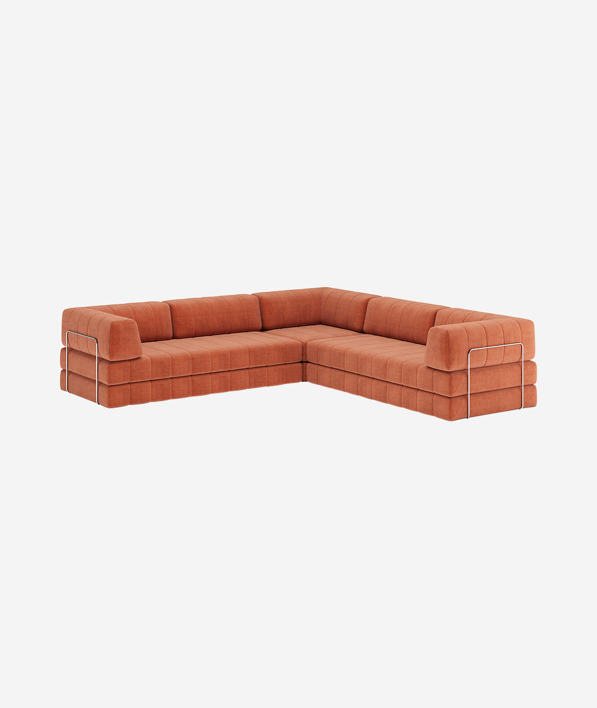 Cozypad Sleeper Sofa Corner w/Arms - More Options