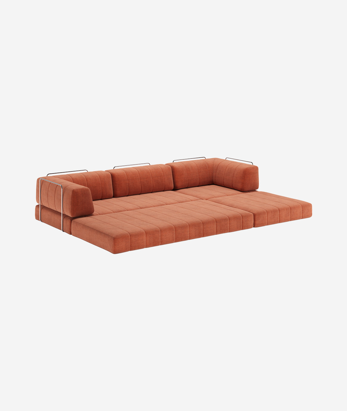Cozypad Sleeper Sofa Grand w/Arms - More Options