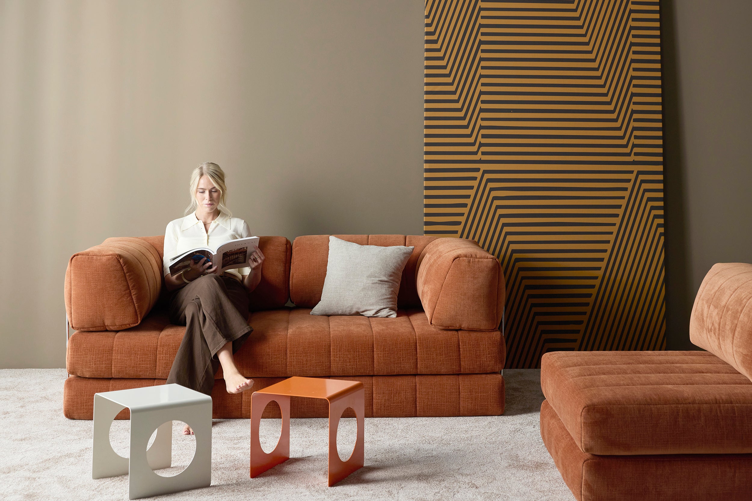Cozypad Sleeper Sofa w/Arms - More Options