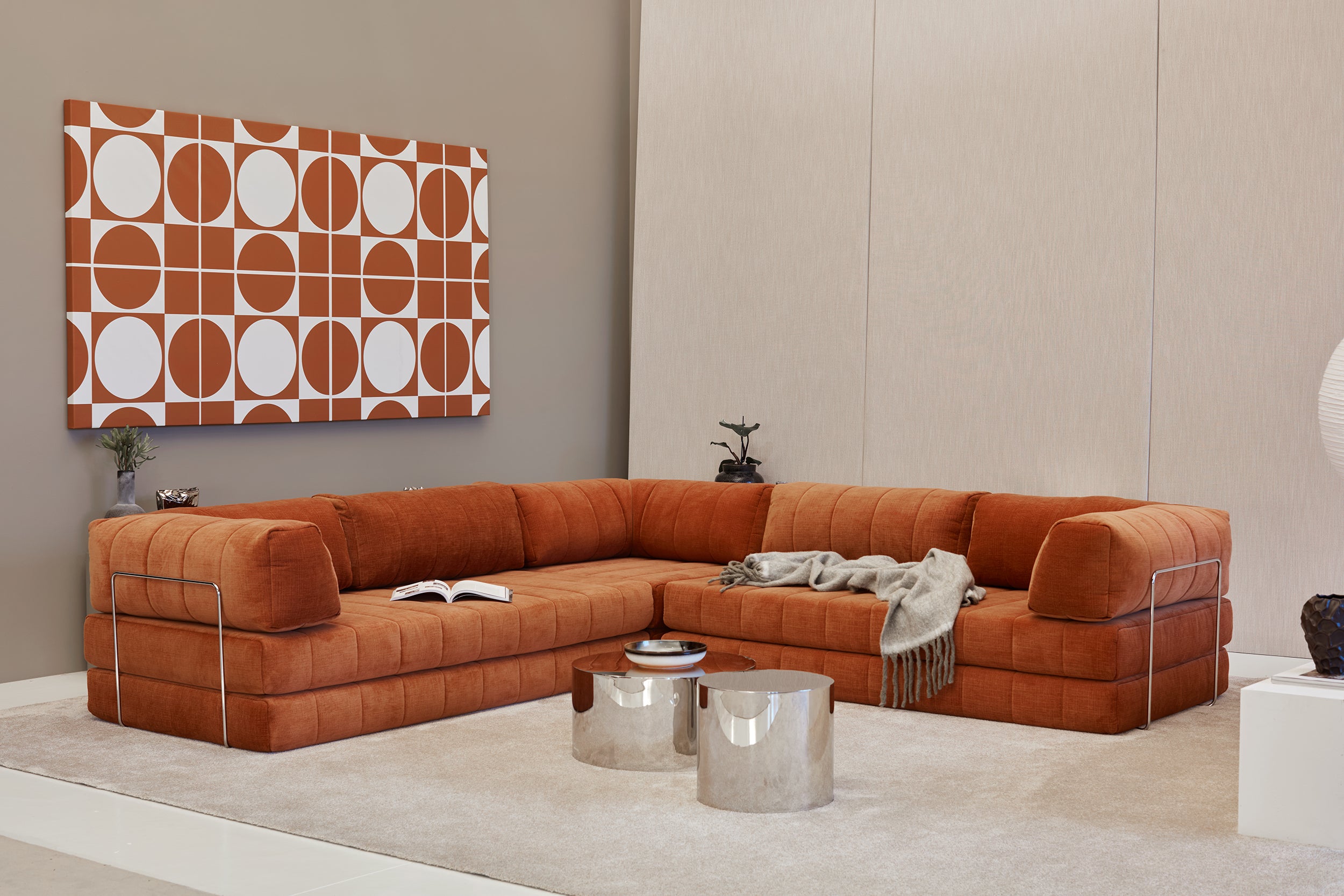 Cozypad Sleeper Sofa Corner w/Arms - More Options