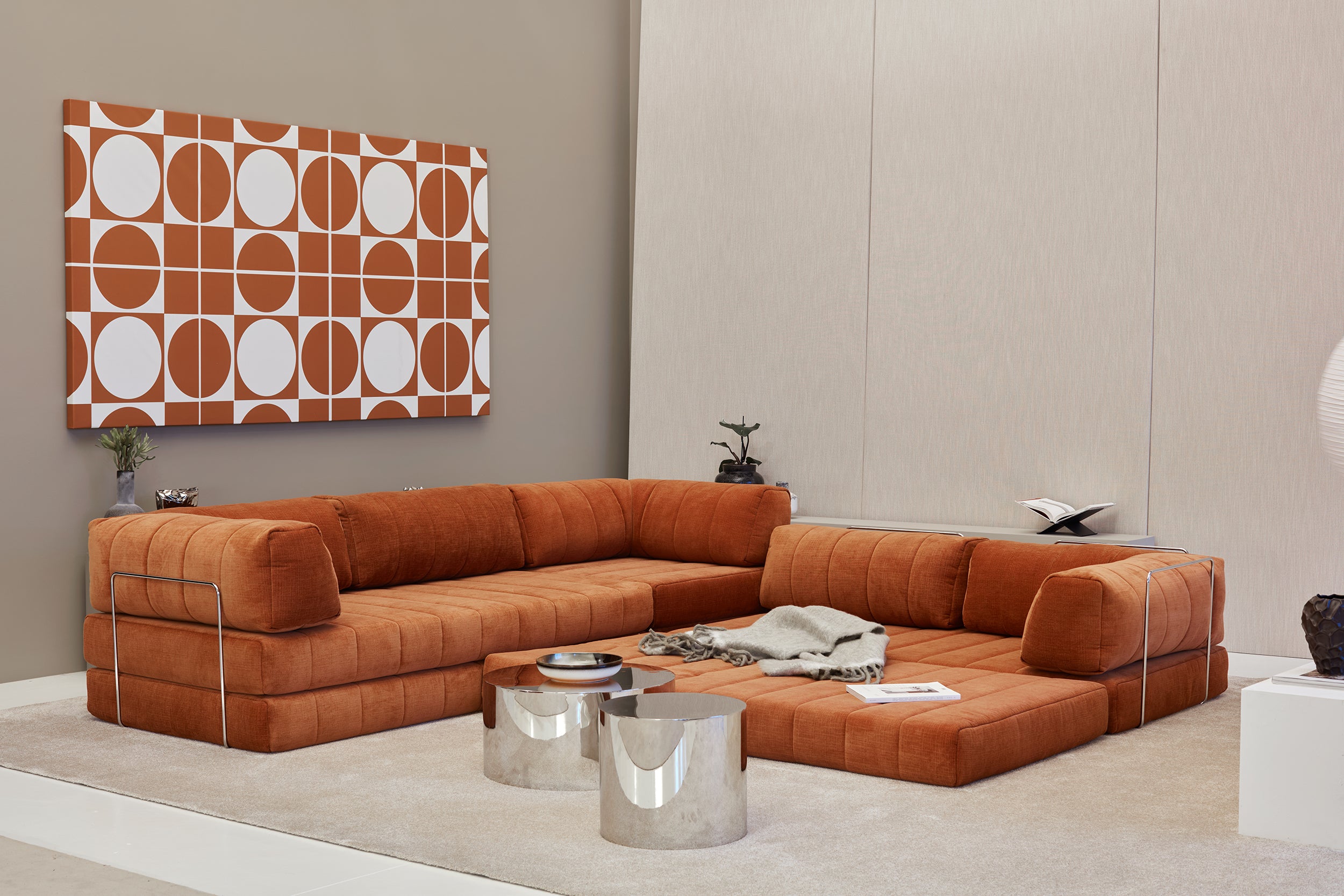 Cozypad Sleeper Sofa Corner w/Arms - More Options