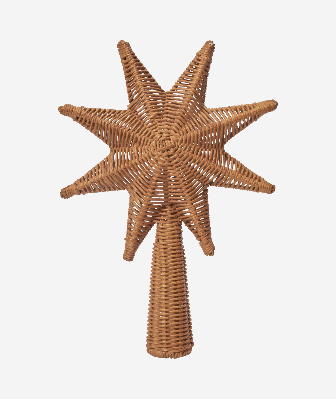 Rattan Christmas Tree Top Star