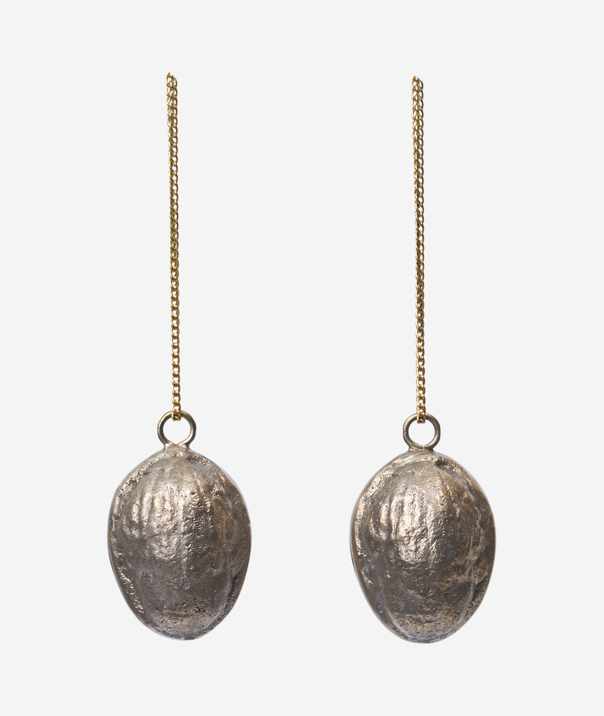 Walnut Ornaments Set/2