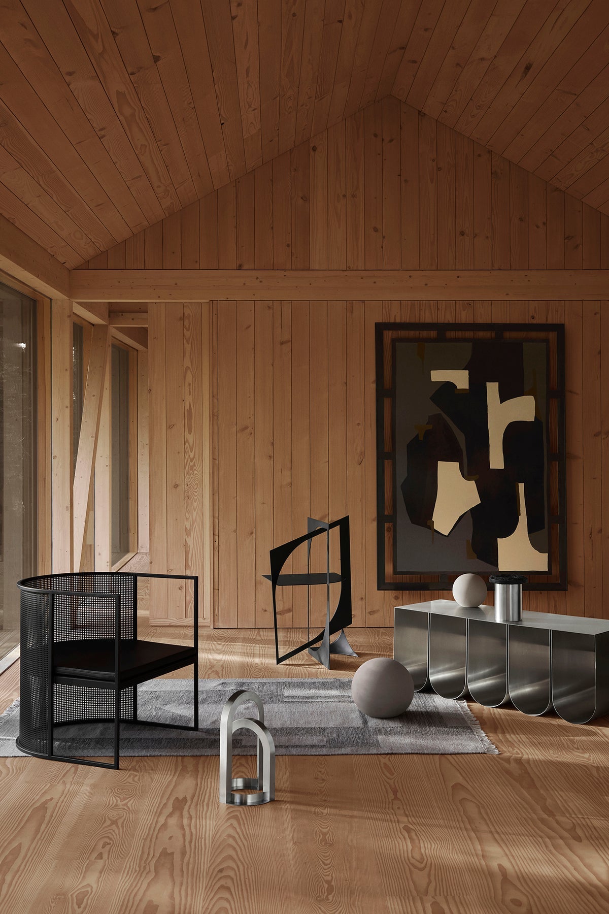 Curved Storage Bench - More Options