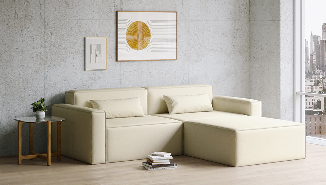 Mix Modular 3-PC Sectional - More Options - BEAM