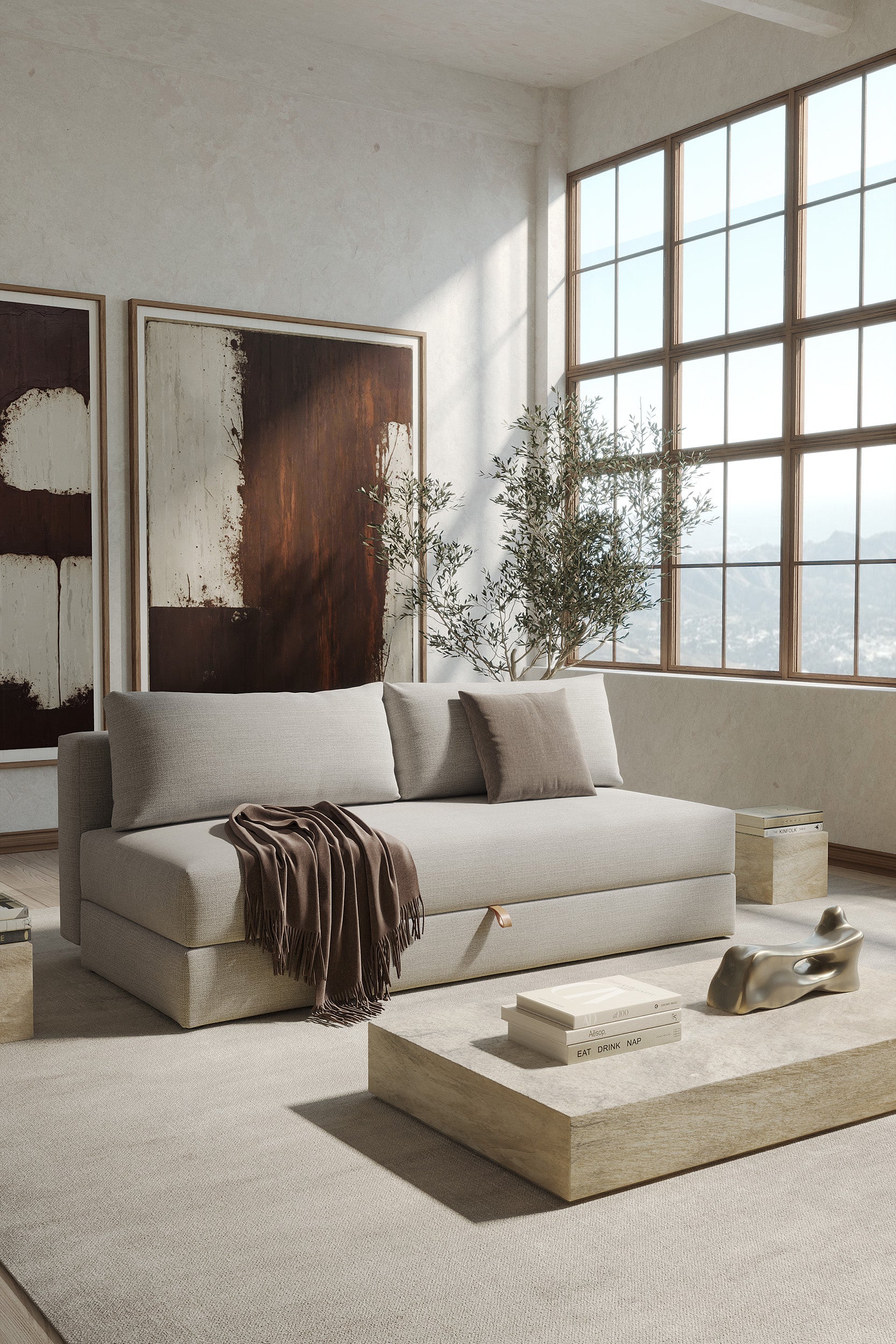 Osvald Storage Sleeper Sofa - More Options