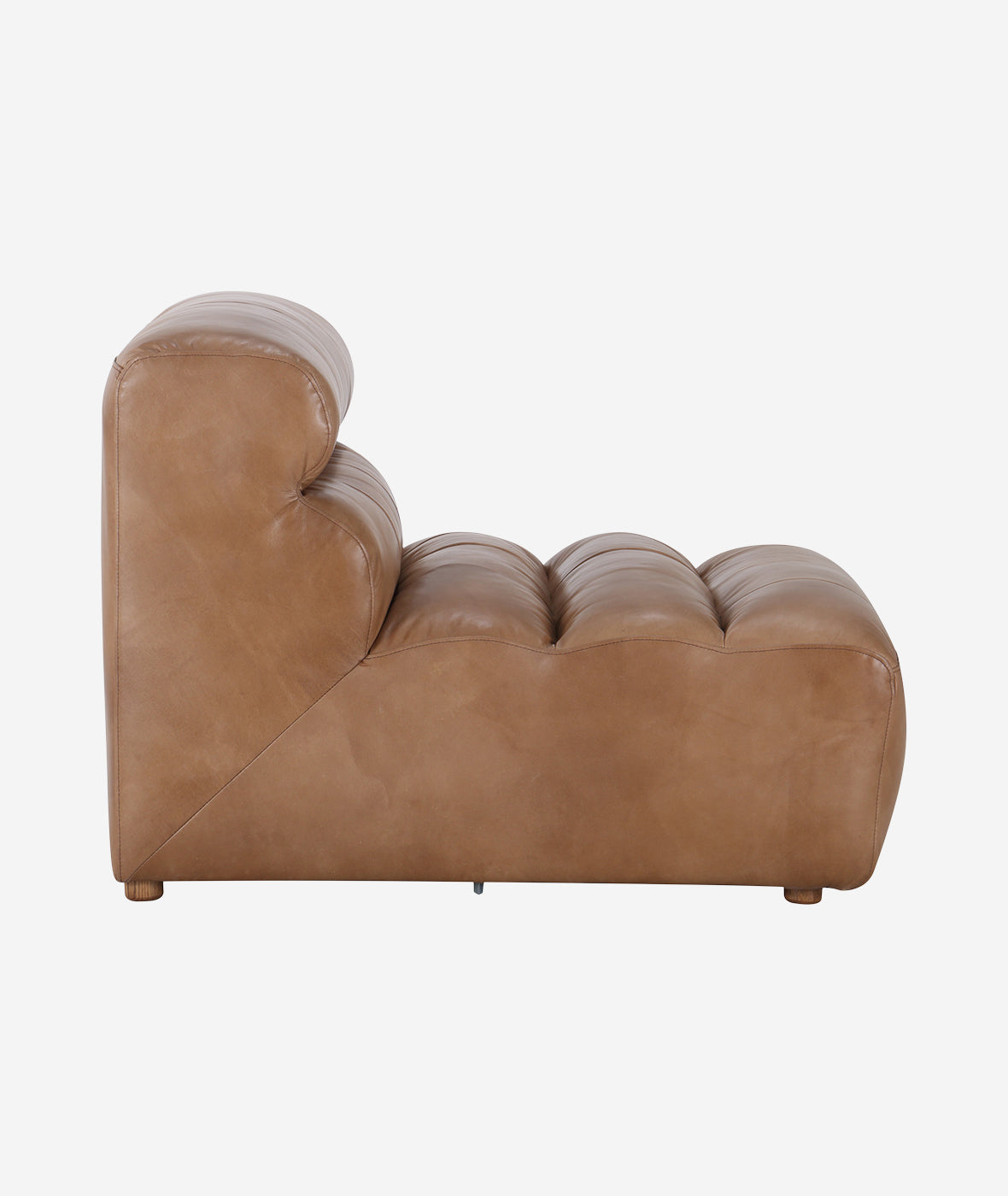 Ramsay Leather Slipper Chair - BEAM