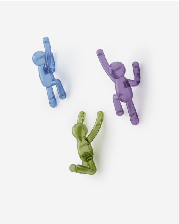 Buddy Pinpoint Wall Hooks, Set of 3 - BEAM