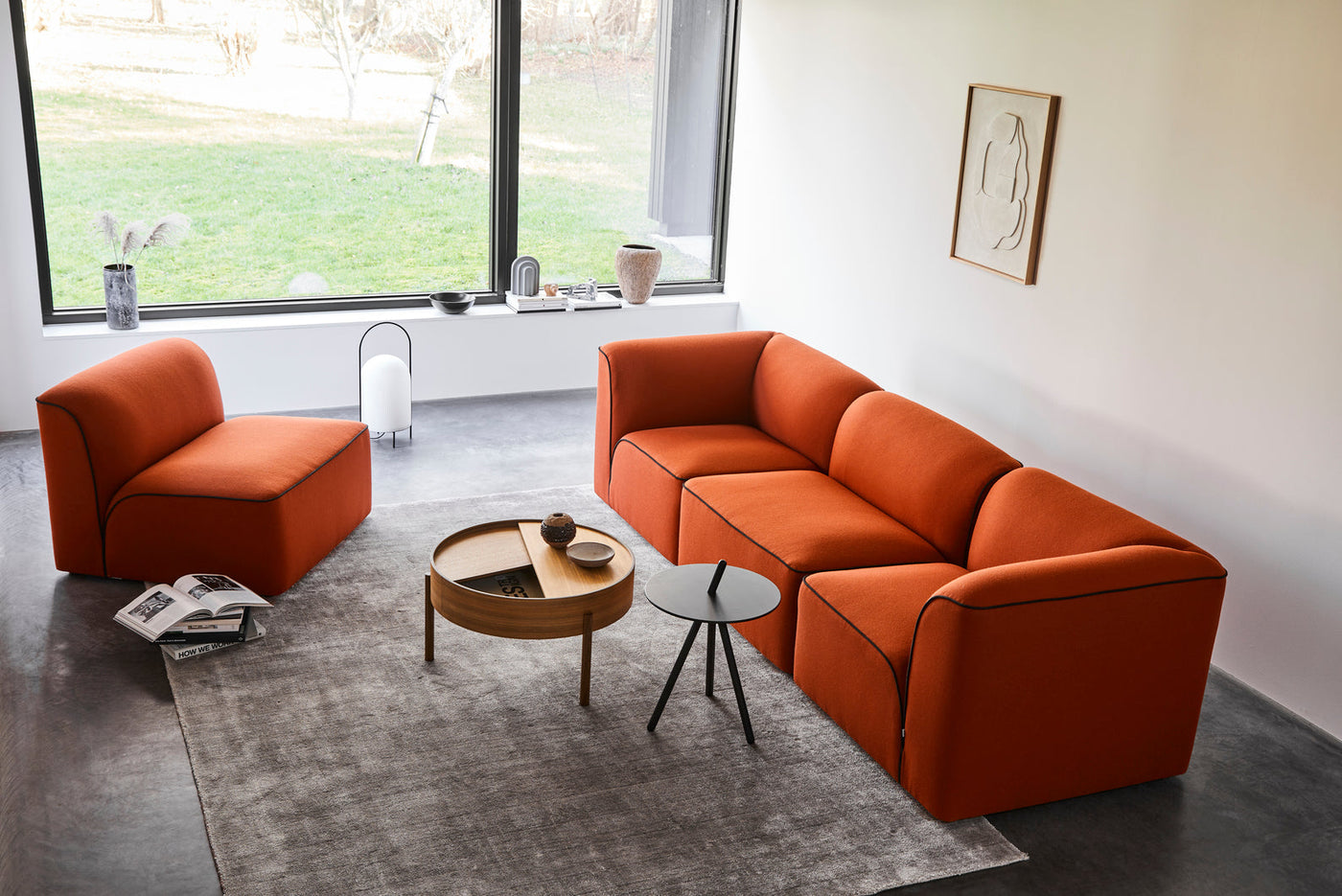 Flora 3-Seater Sofa - More Options