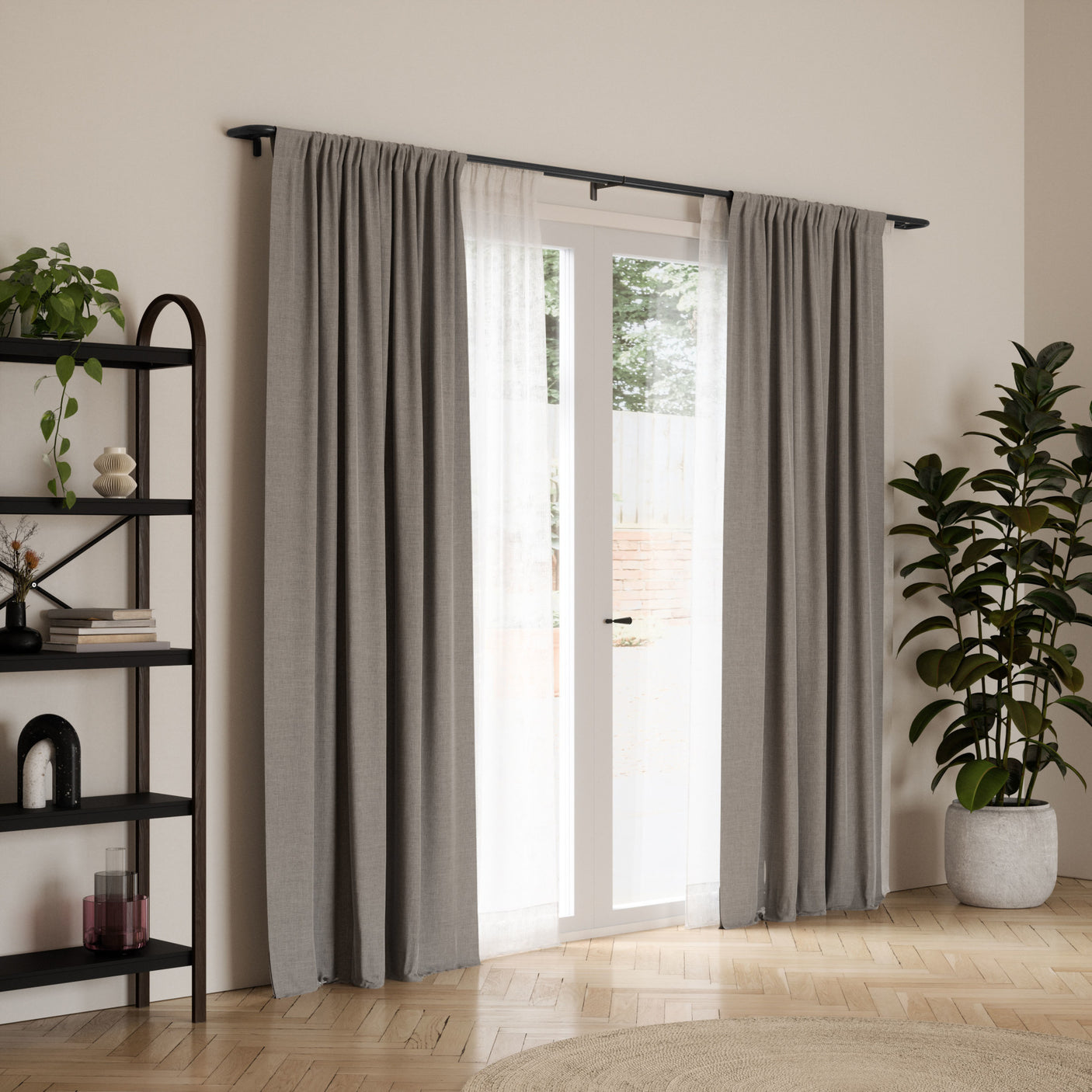Twilight Double Blackout Curtain Rod - More Options