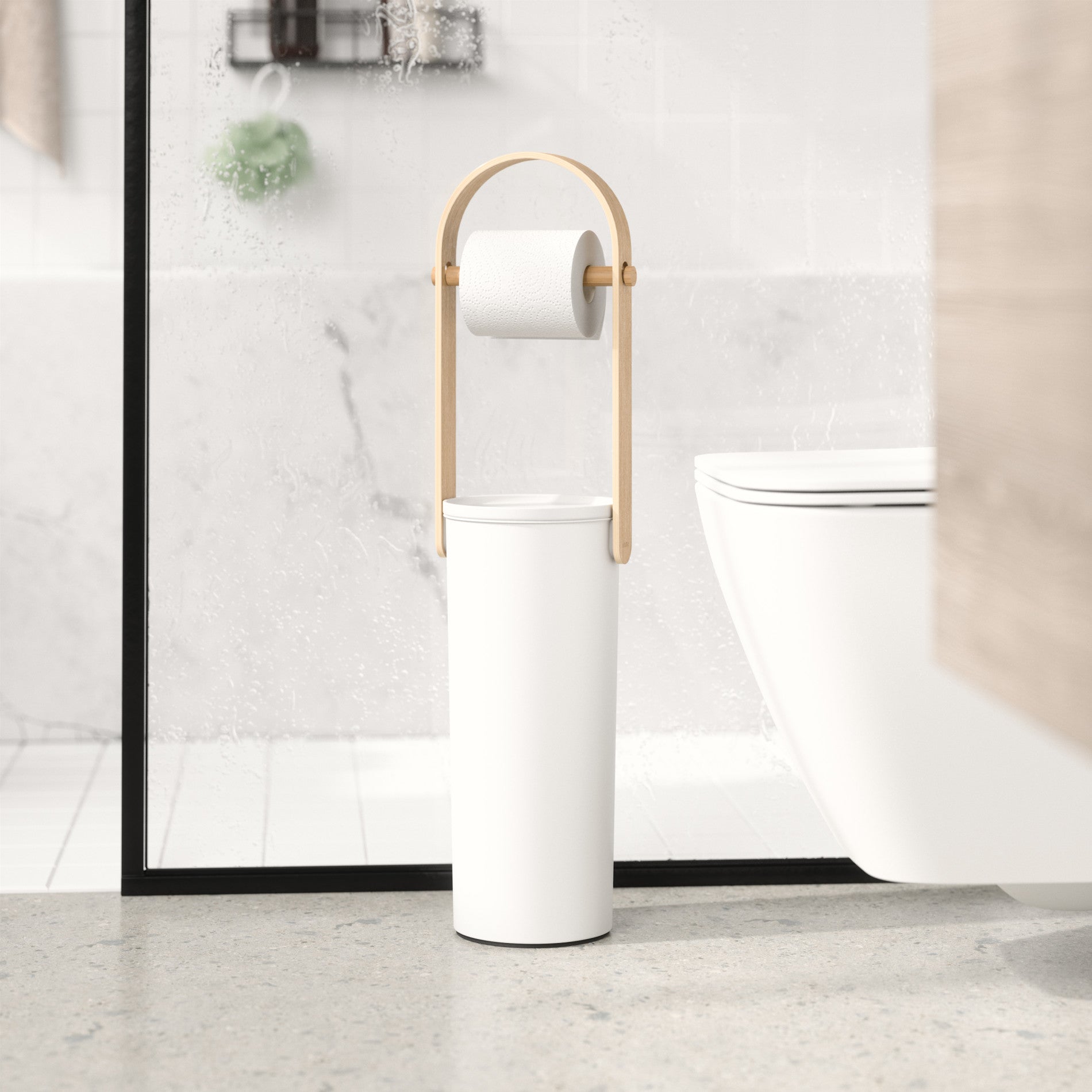 Bellwood Toilet Paper Holder + Reserve