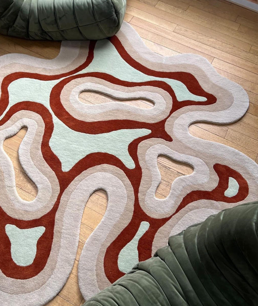 The Valley Rug - Lichen