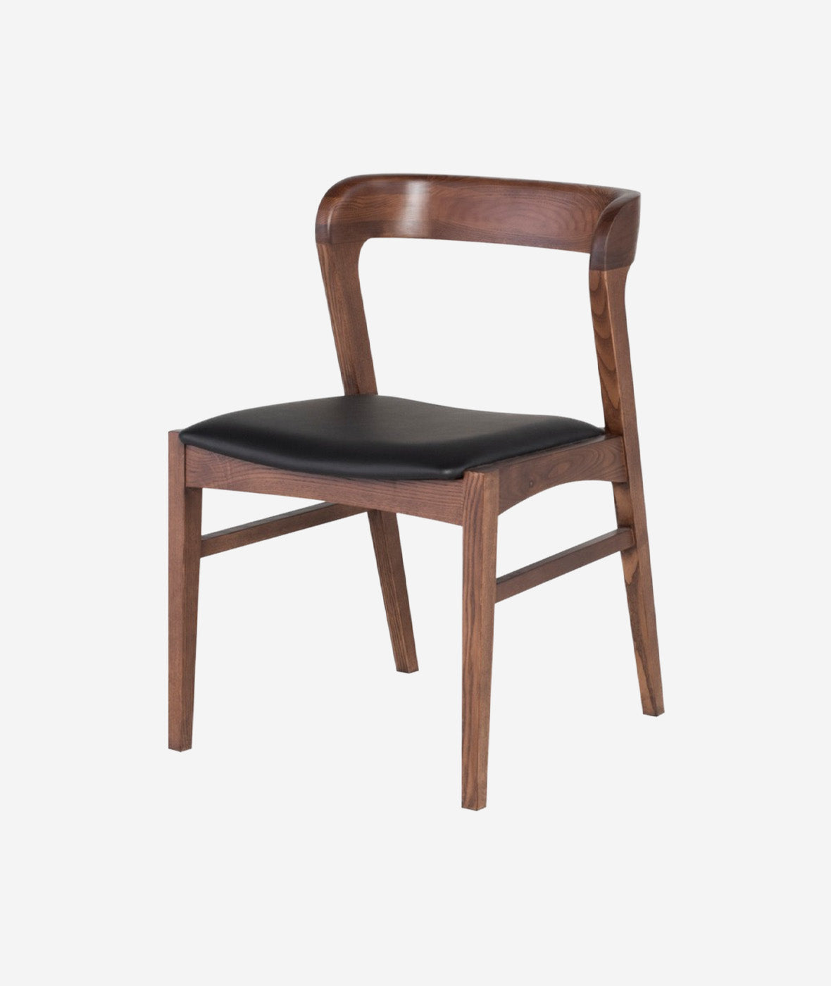 Bjorn Dining Chair - Black/Walnut