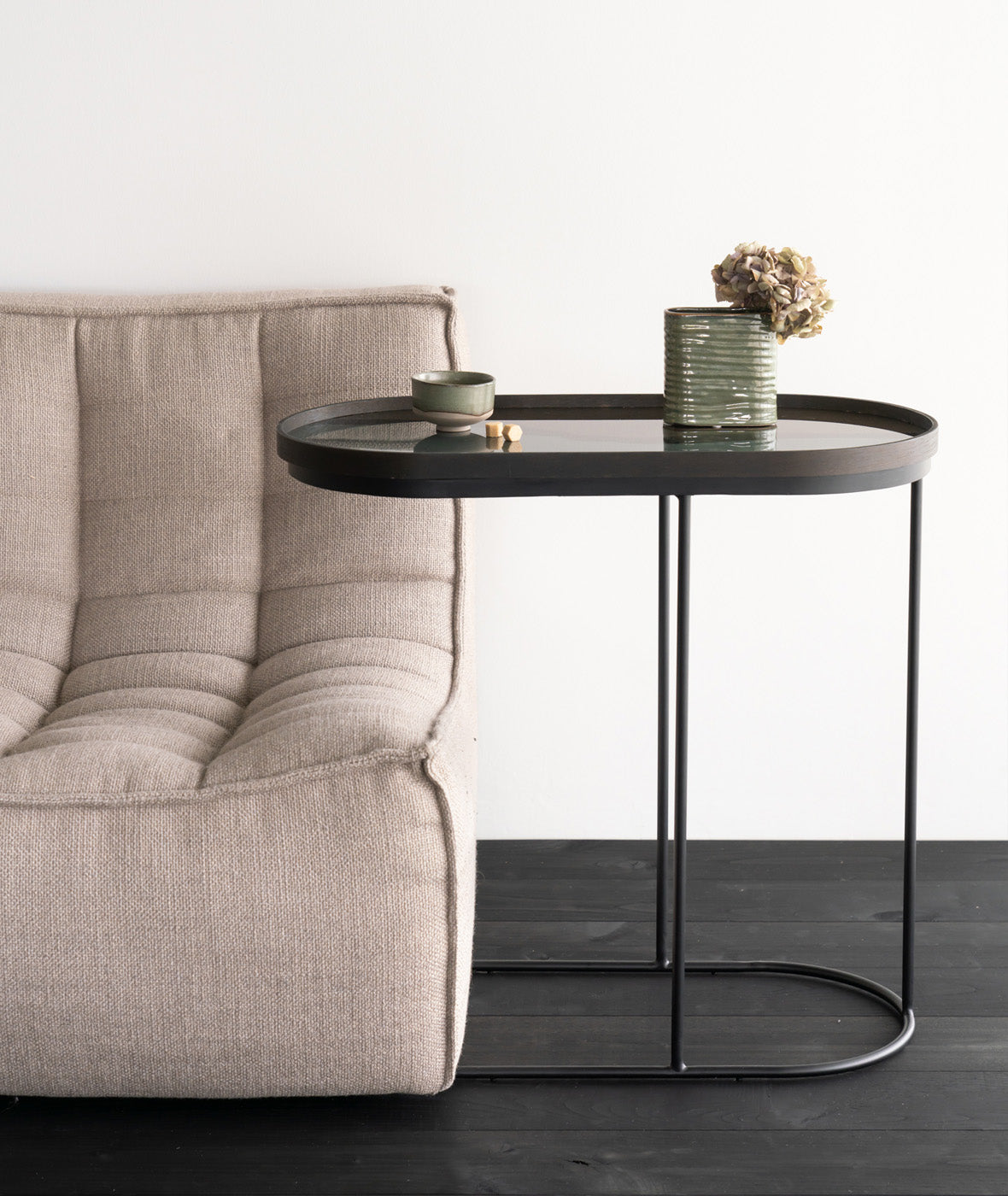 Oblong Tray Side Table