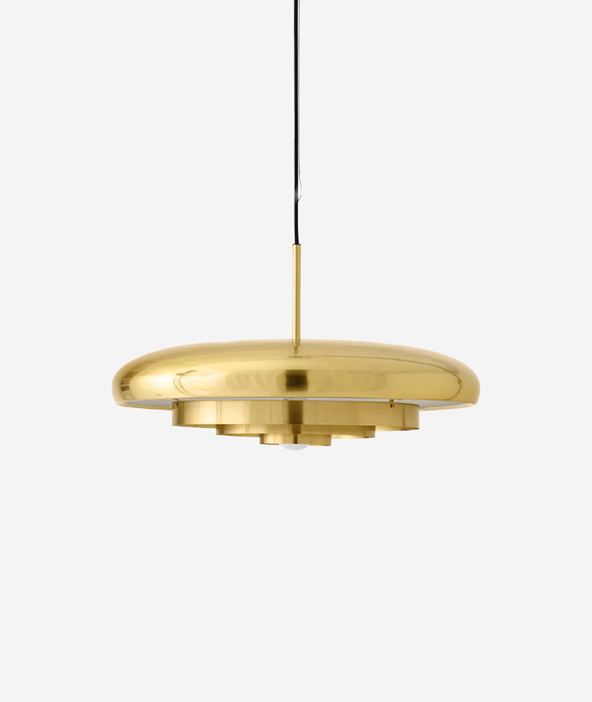 Resonant Pendant Light - Brass