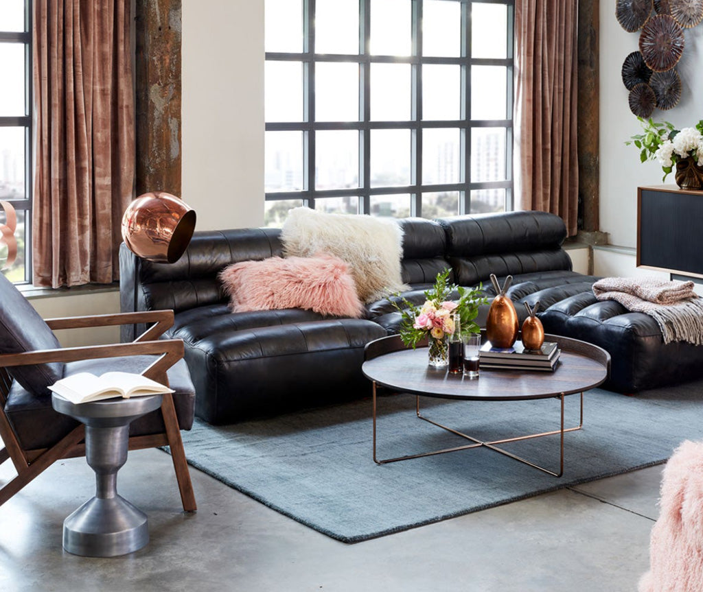 Ramsay Leather Slipper Chair - More Options