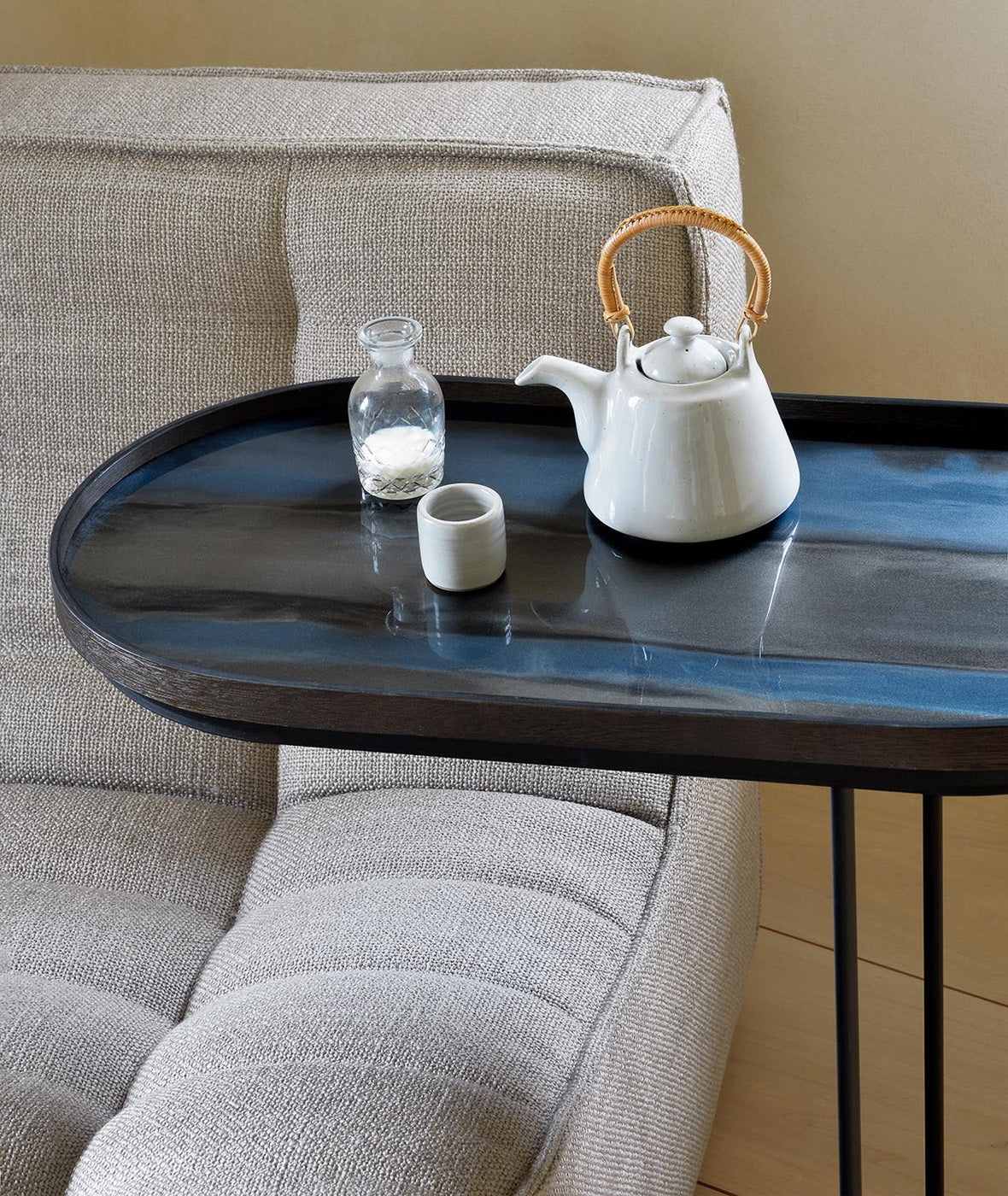 Oblong Tray Side Table