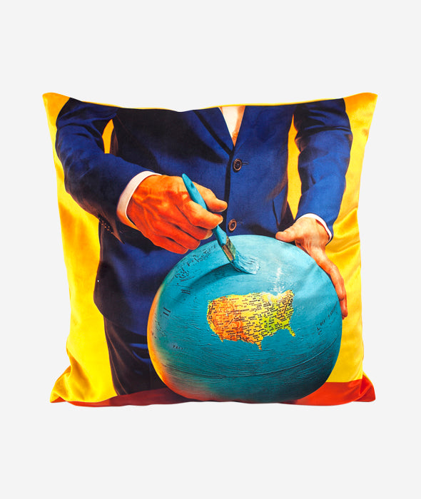 Globe Pillow Seletti x Toiletpaper - BEAM // Design Store
