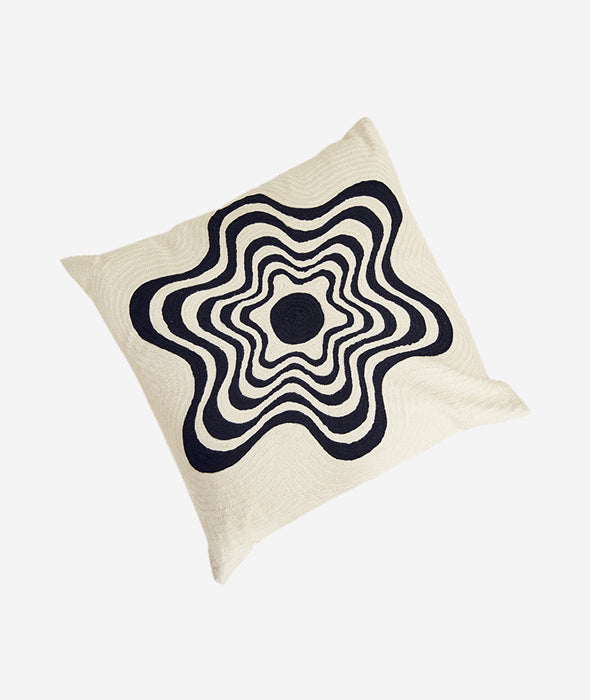 Flower Embroidered Pillow Dusen Dusen - BEAM // Design Store