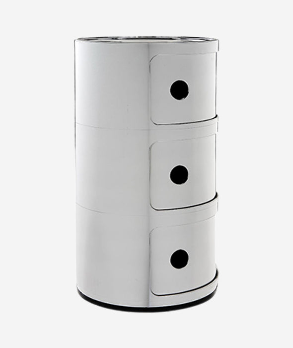 Componibili Metallic Side Table + Storage Unit - More Options
