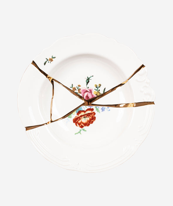 Kintsugi Soup Plate No. 2 Seletti - BEAM // Design Store