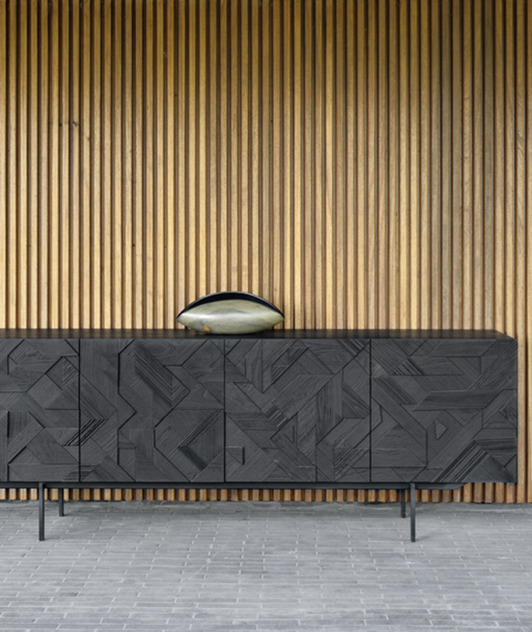 Graphic Sideboard - 4 Doors Ethnicraft - BEAM // Design Store