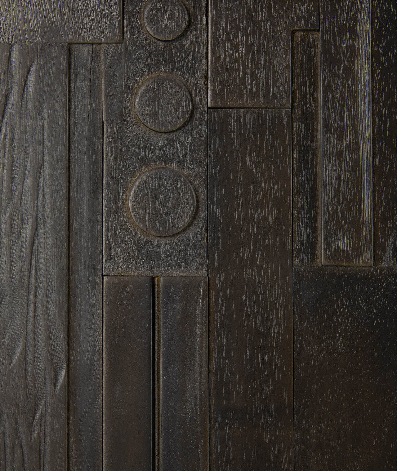 Teak Mosaic Sideboard - 4 Doors