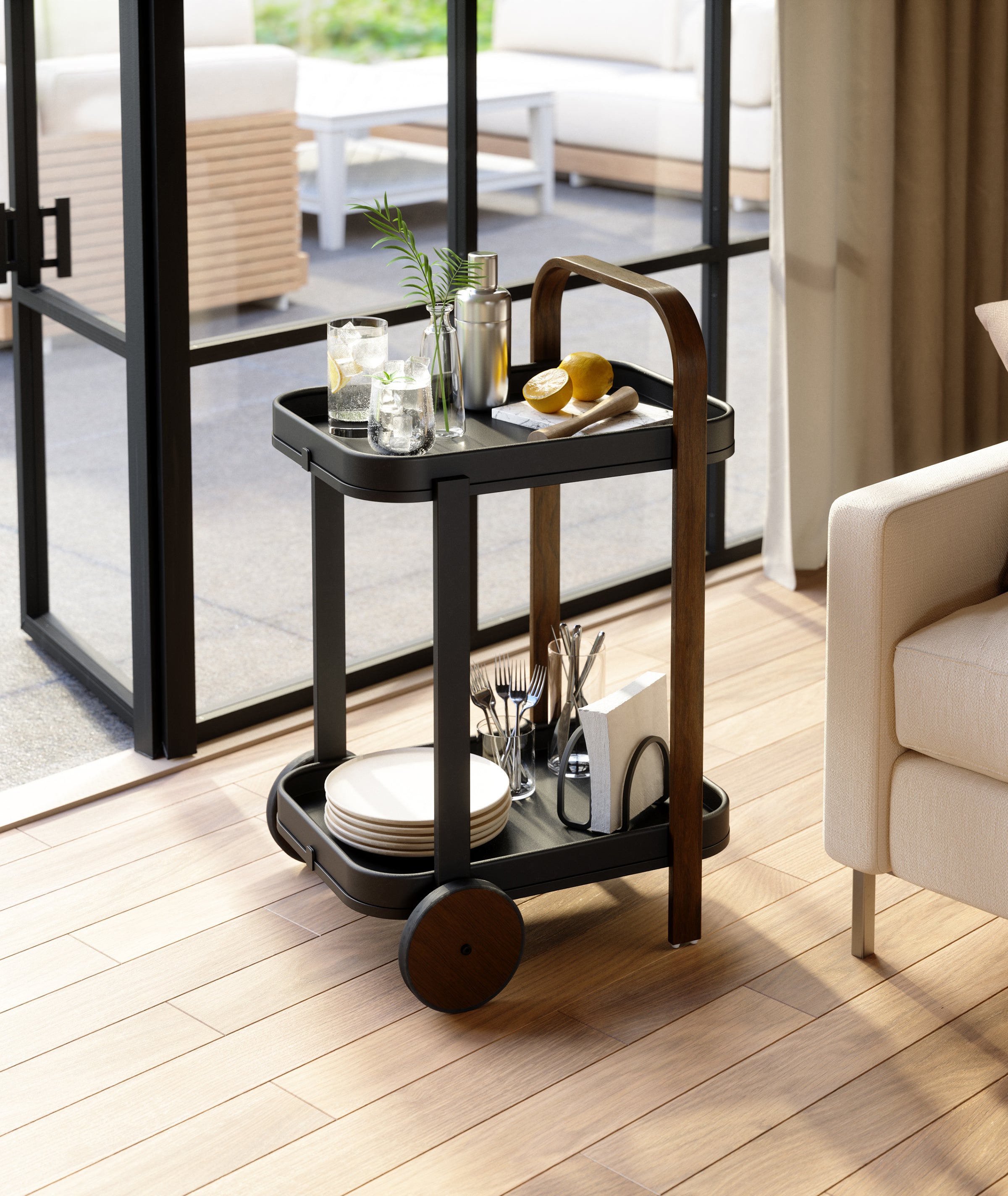 Bellwood Bar + Storage Cart - More Options