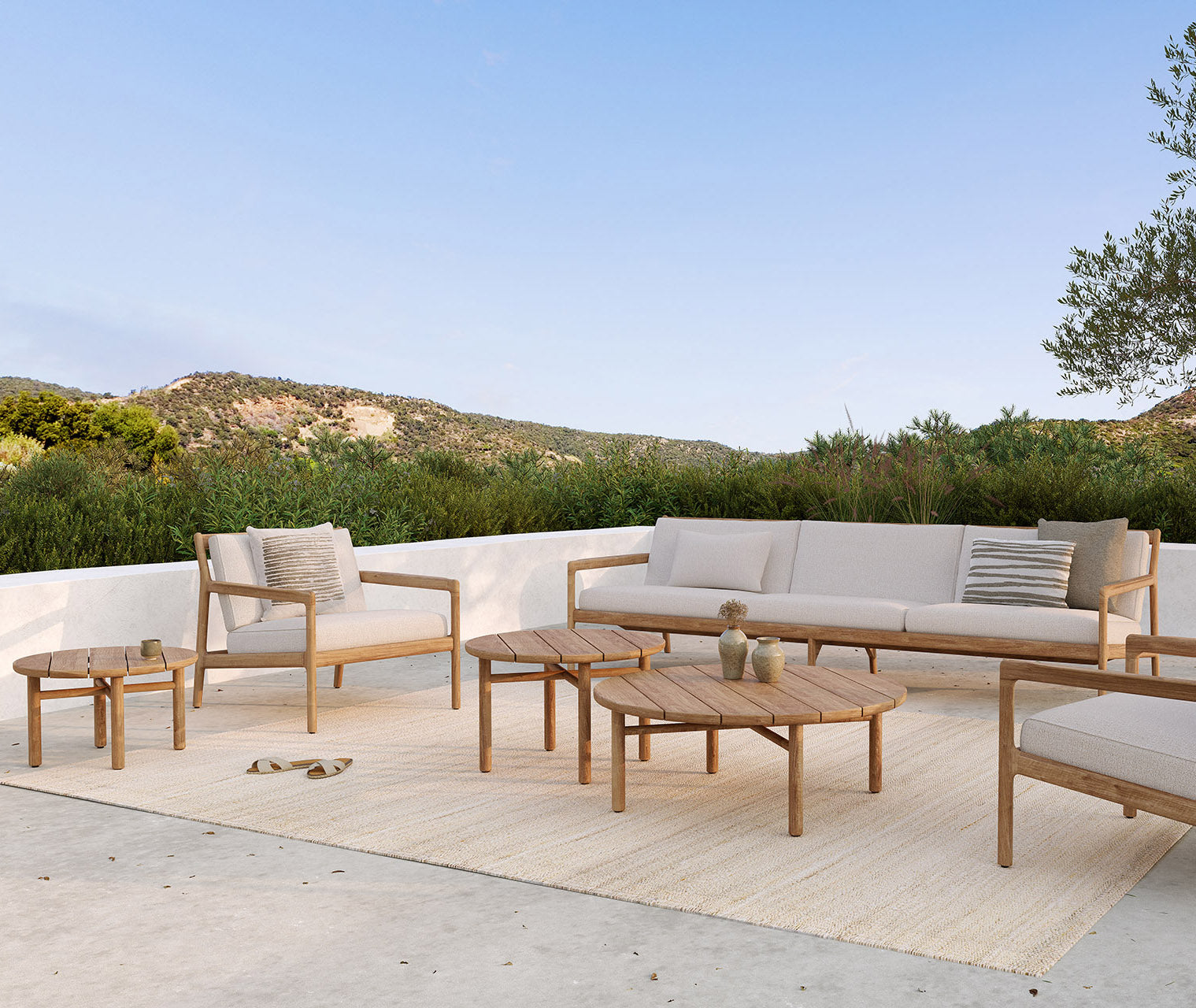 Quatro Outdoor Nesting Coffee Table - More Options