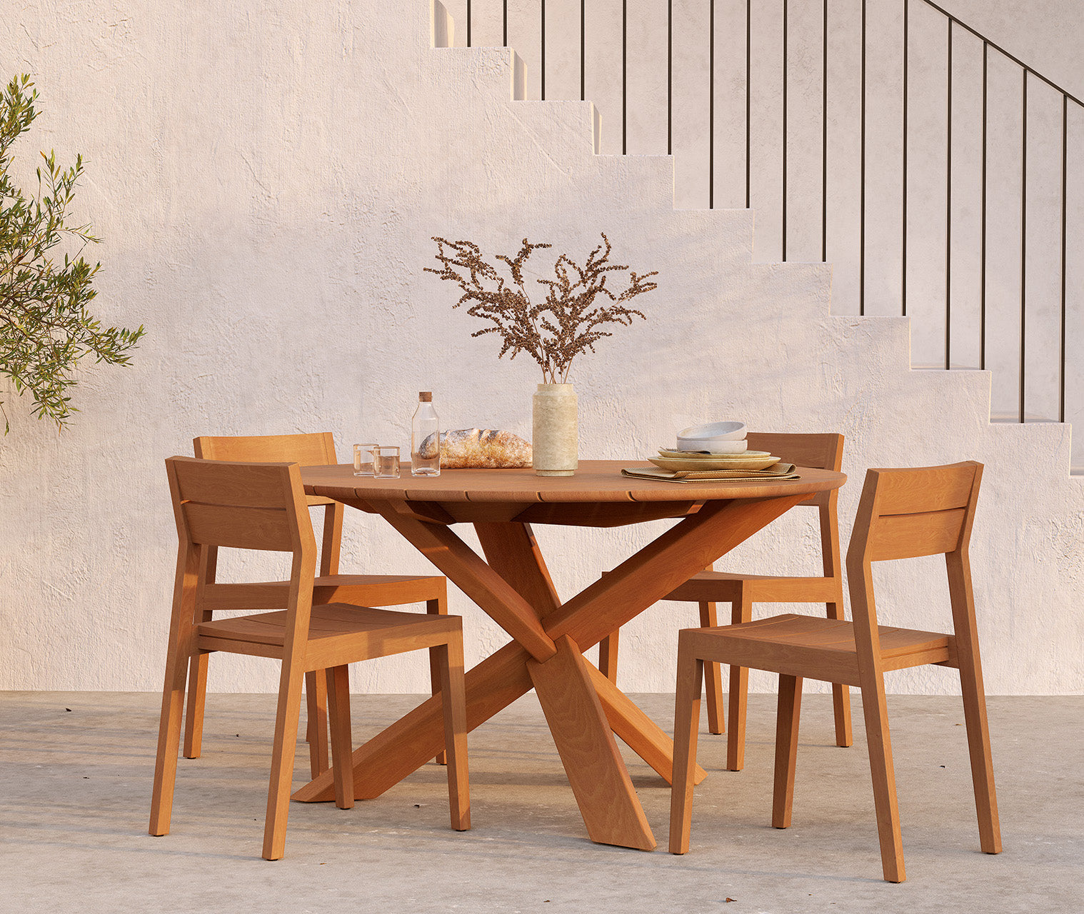 Circle Outdoor Dining Table - More Options
