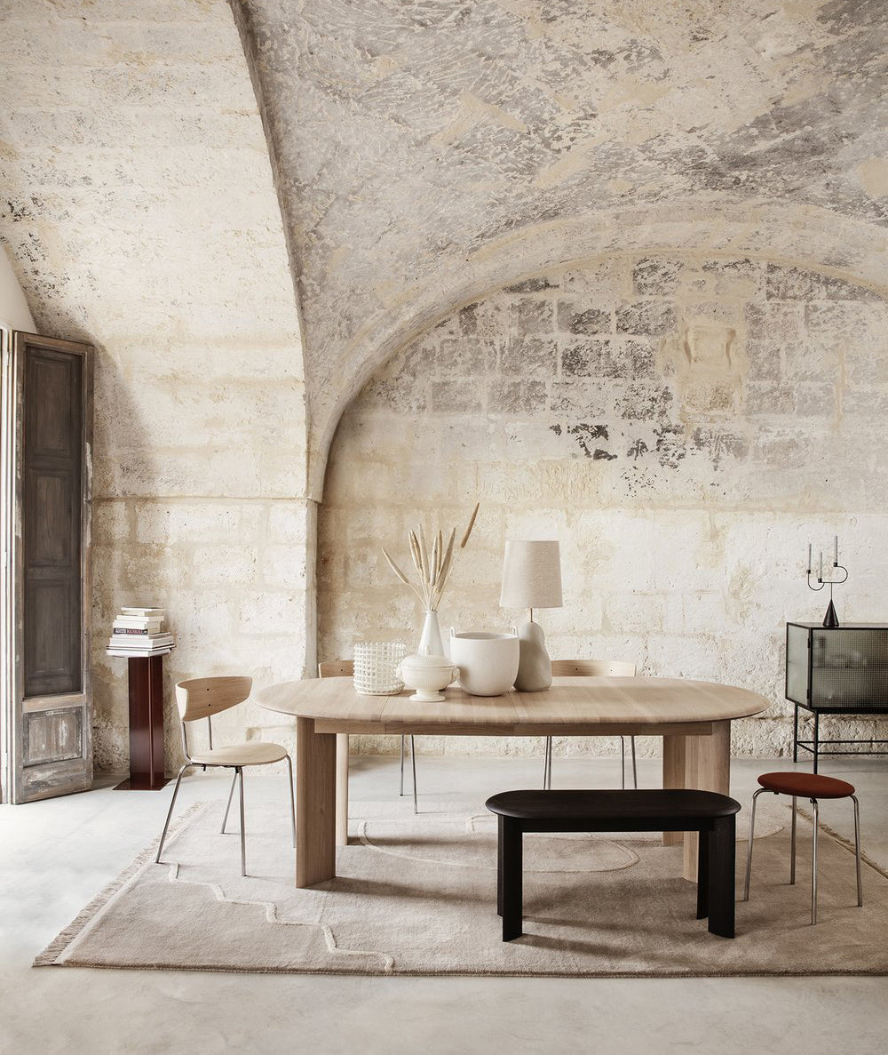 Bevel Extendable Table - 2 Colors Ferm Living - BEAM // Design Store