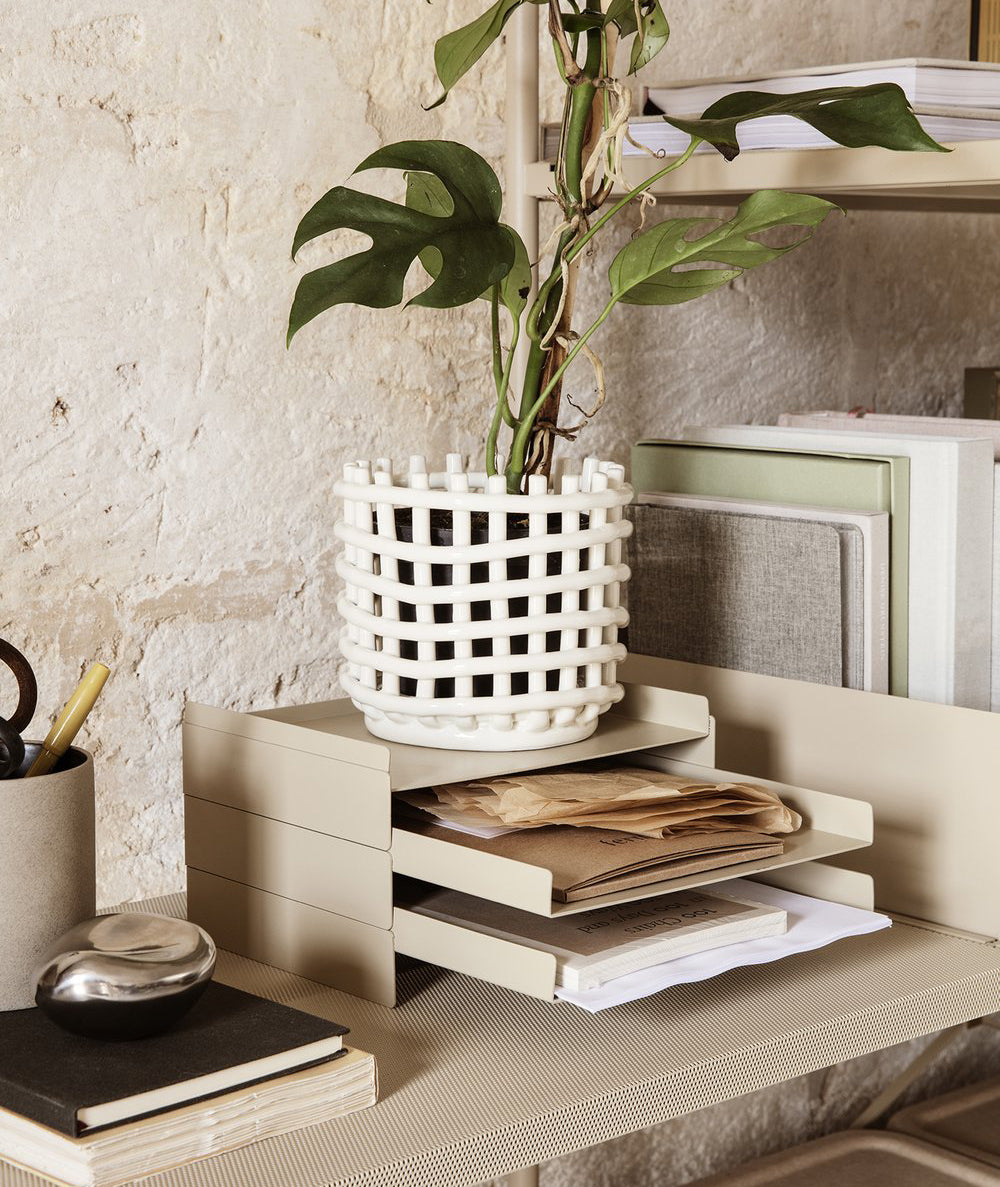Ceramic Basket - 2 Colors Ferm Living - BEAM // Design Store