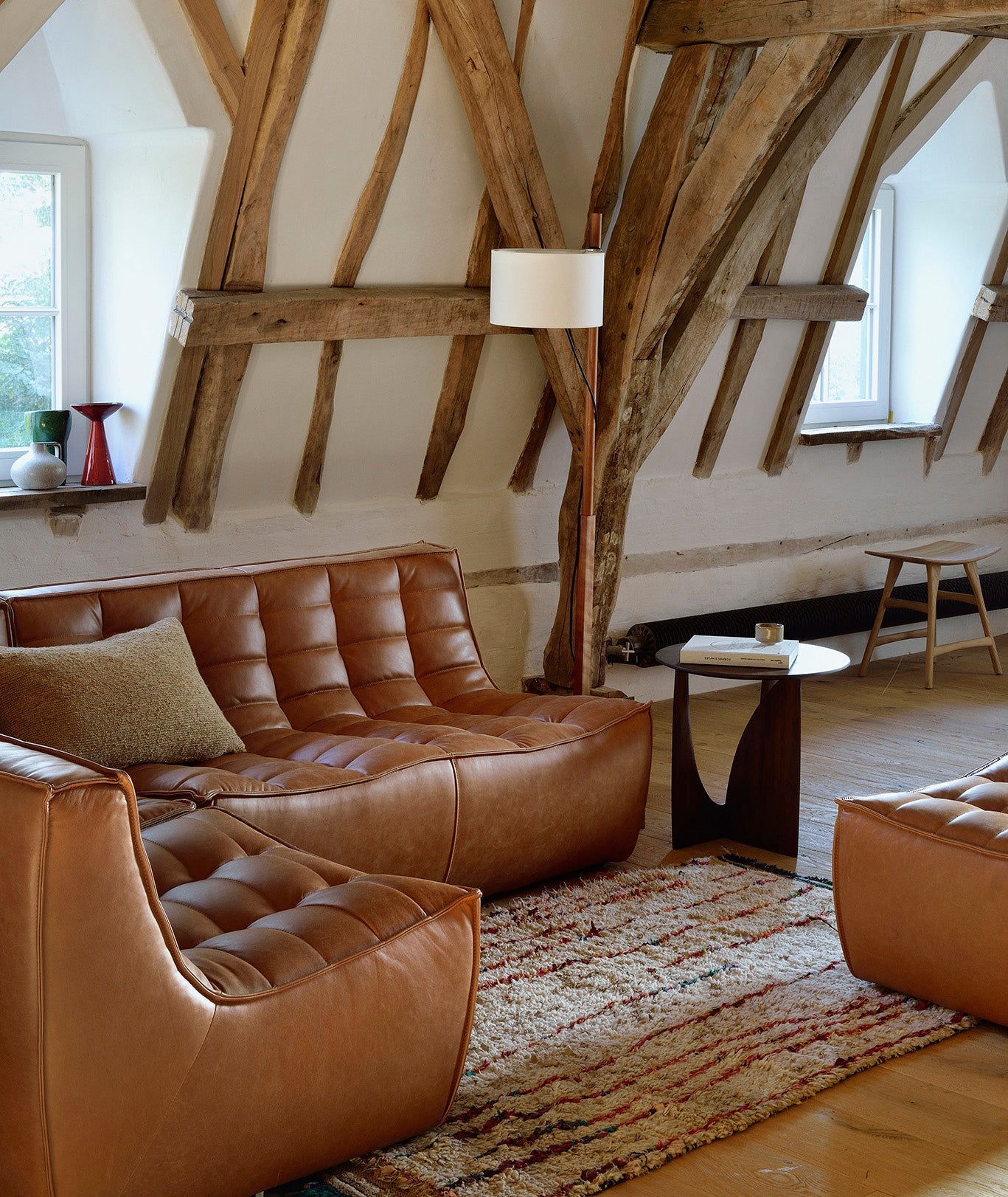 Geometric Side Table - 3 Colors Ethnicraft - BEAM // Design Store