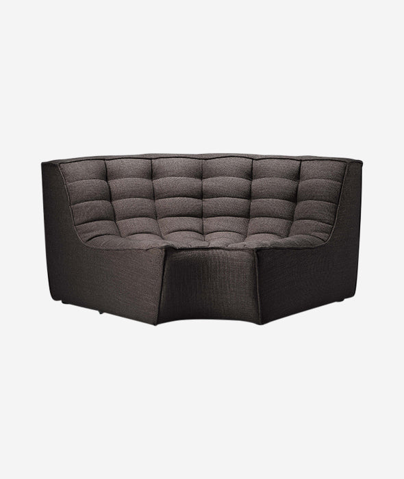 N701 Modular Round Corner Sofa - 4 Colors Ethnicraft - BEAM // Design Store