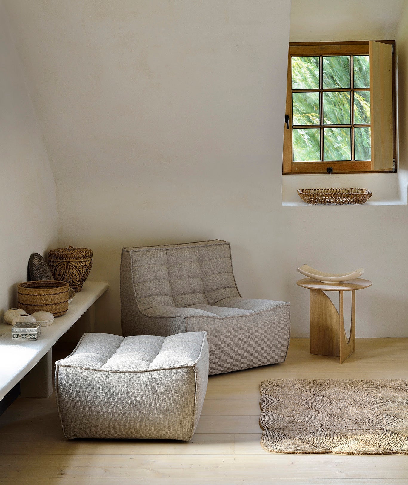 N701 Modular Armless Chair - 4 Colors Ethnicraft - BEAM // Design Store