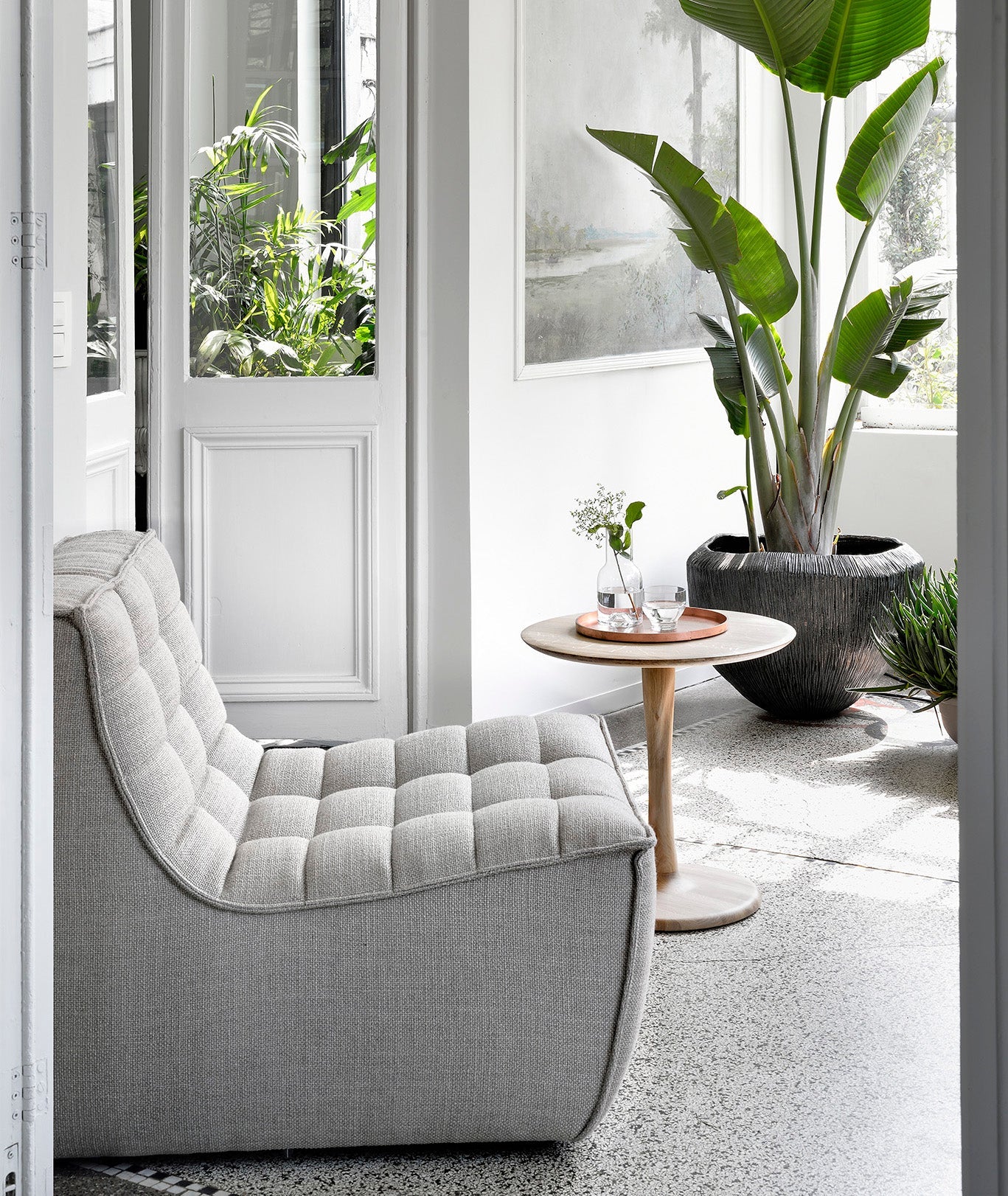 N701 Modular Armless Chair - 4 Colors Ethnicraft - BEAM // Design Store