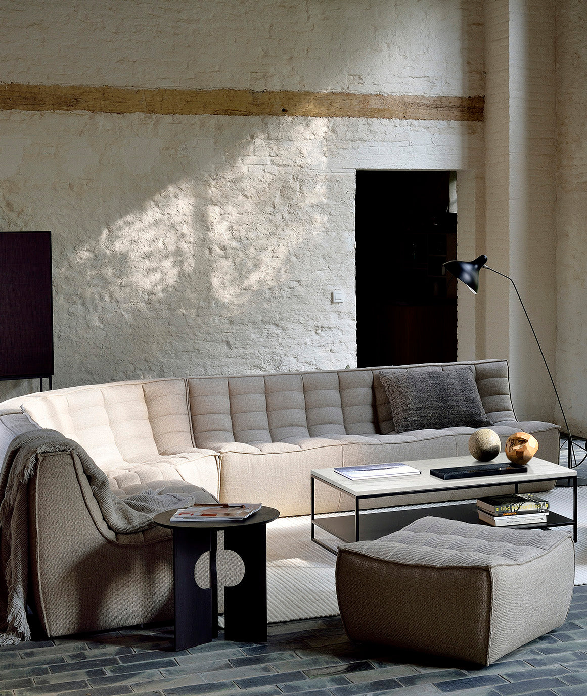 N701 Modular Three-Seater Sofa - 4 Colors Ethnicraft - BEAM // Design Store