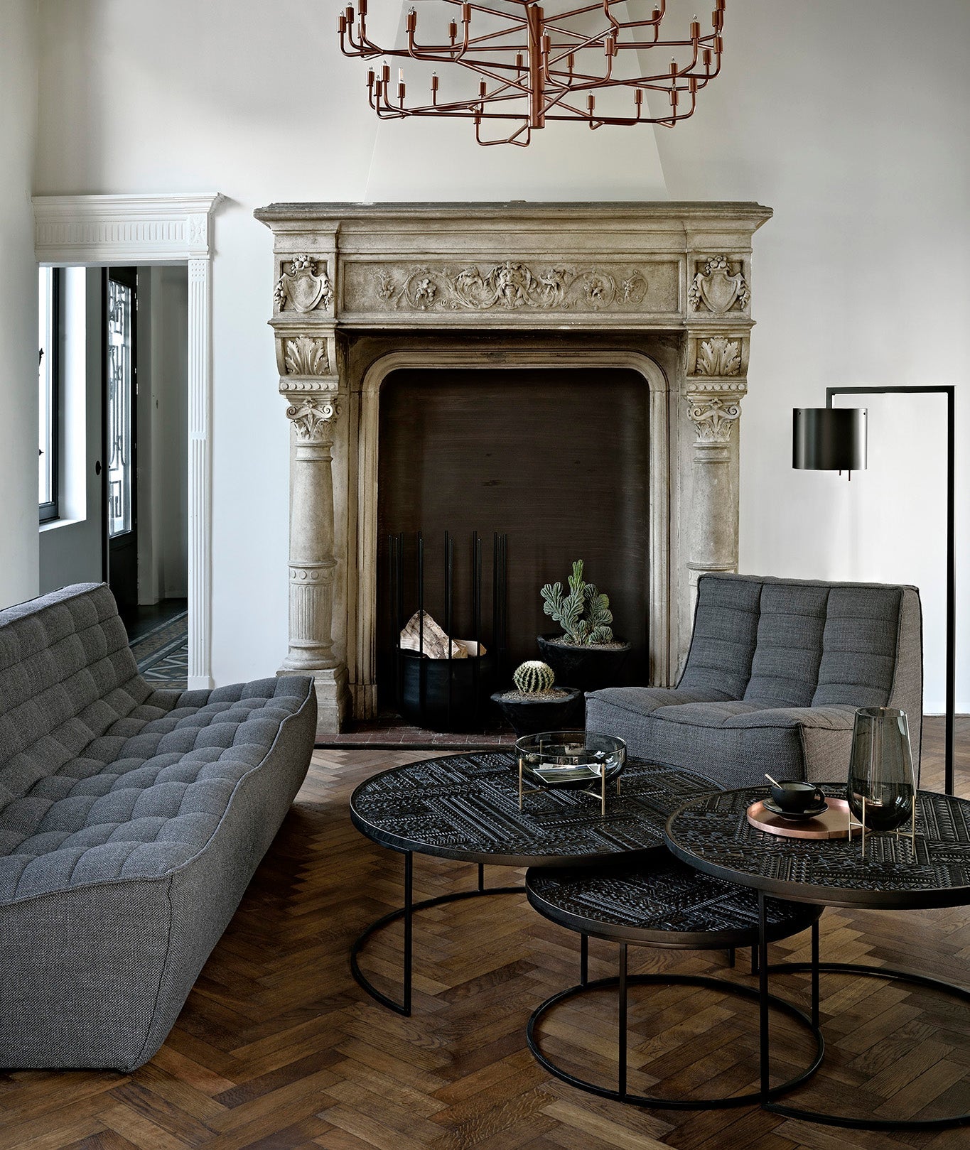 N701 Modular Armless Chair - 4 Colors Ethnicraft - BEAM // Design Store