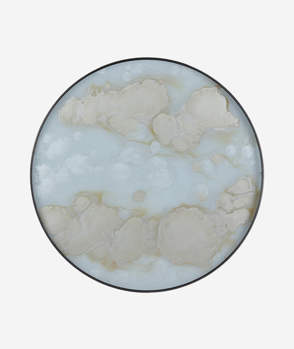 Organic Glass Round Tray - 3 Colors Ethnicraft - BEAM // Design Store