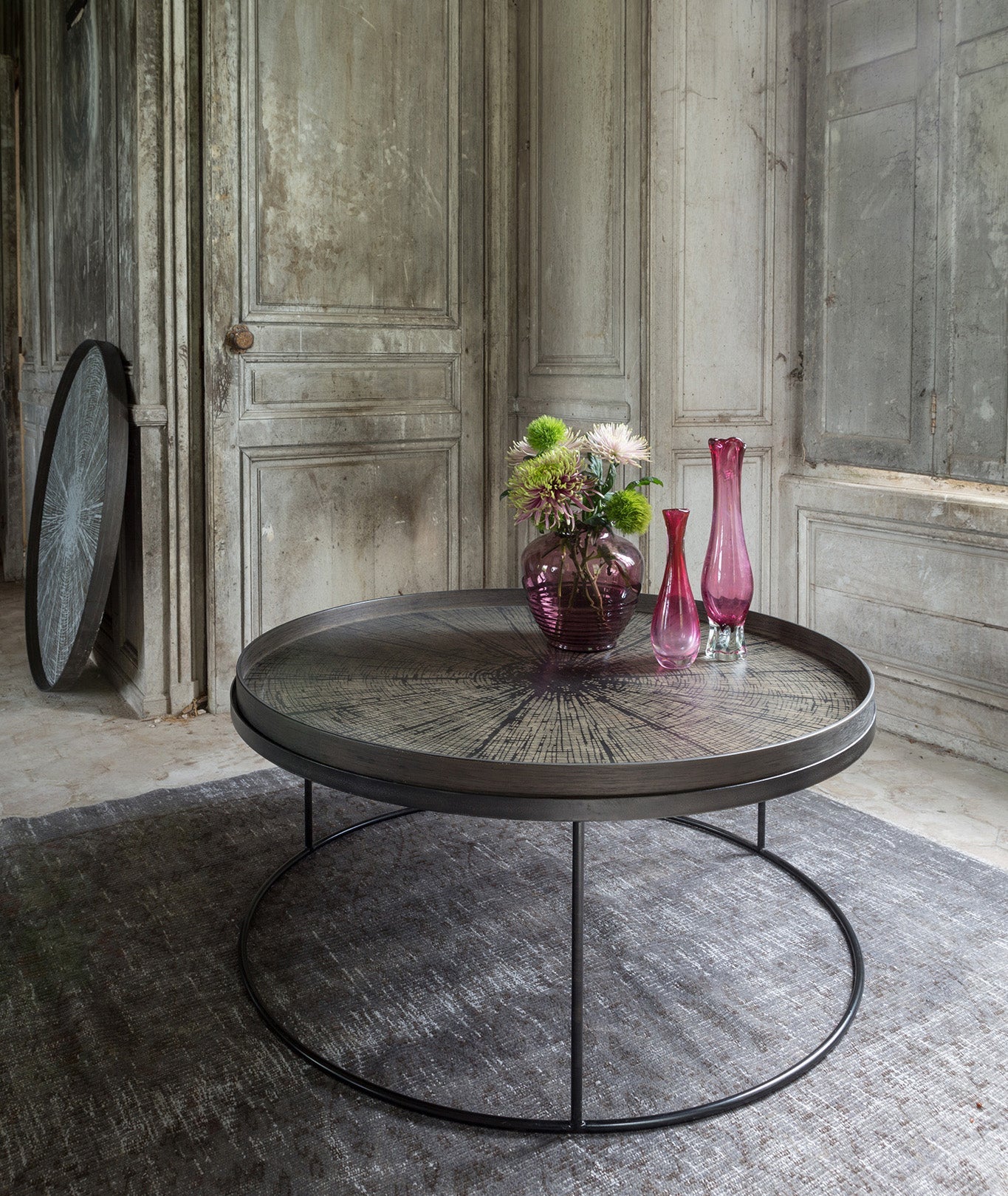 Round Tray Coffee Table Ethnicraft - BEAM // Design Store