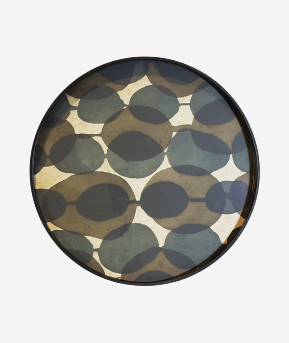 Dots Glass Round Tray - 4 Styles Ethnicraft - BEAM // Design Store