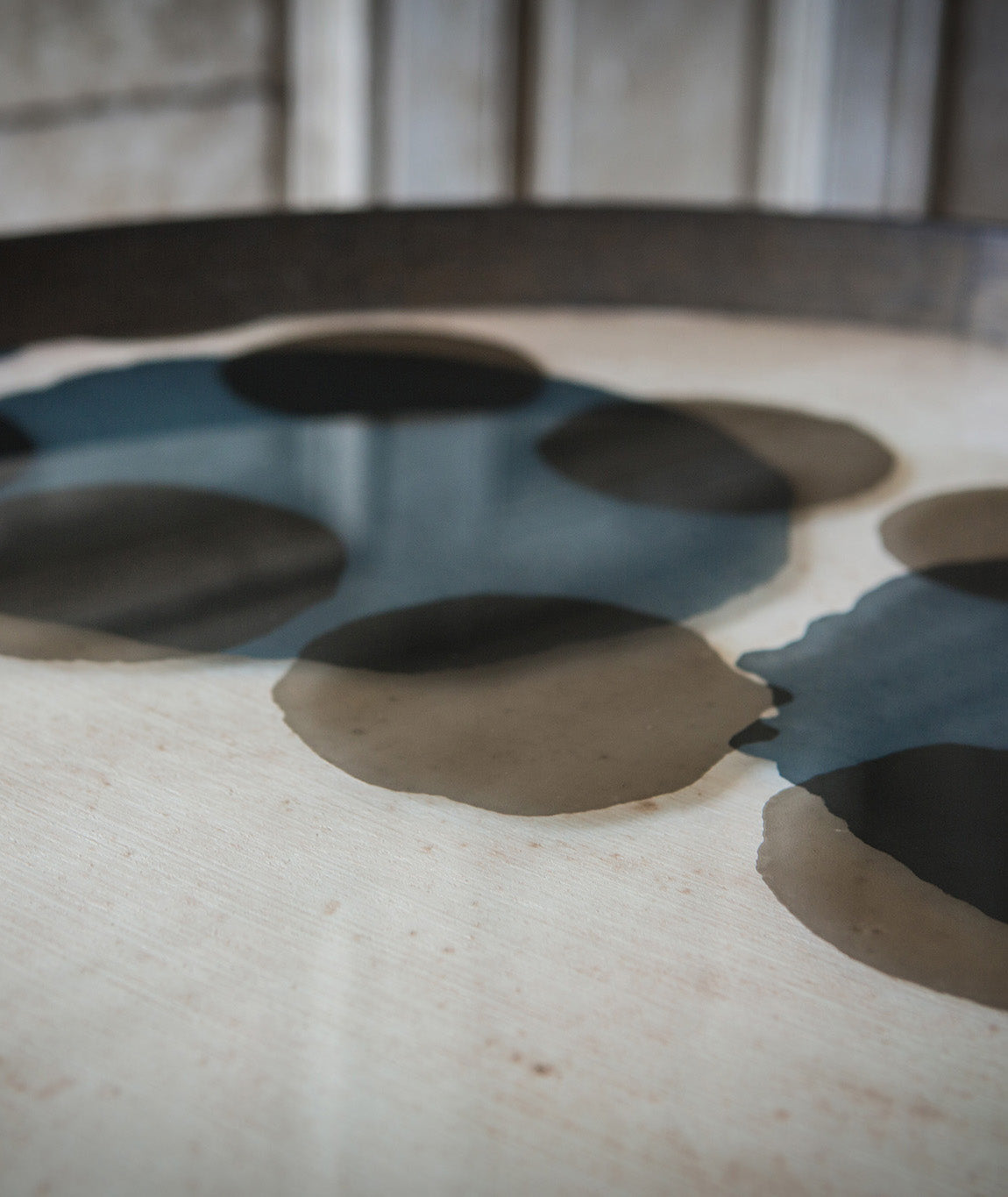 Dots Glass Round Tray - 4 Styles Ethnicraft - BEAM // Design Store